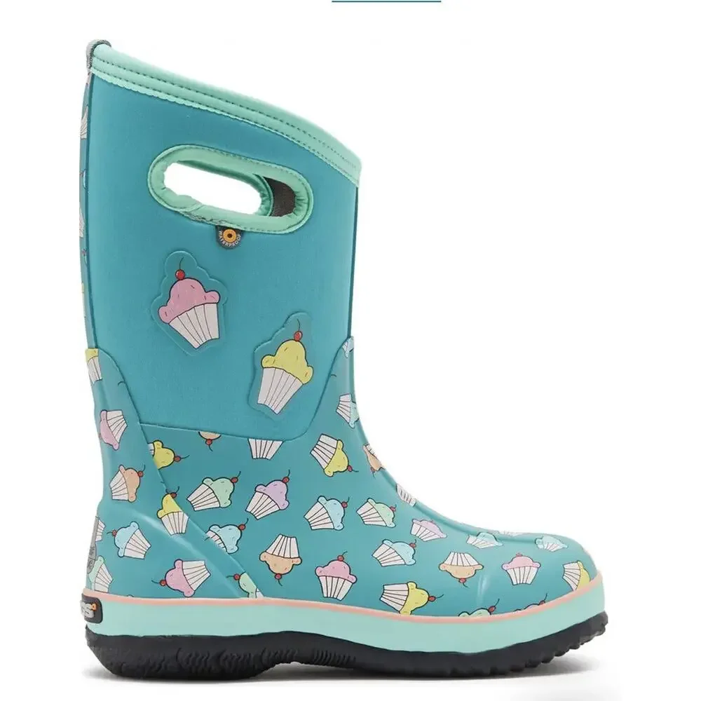 BOGS rain boots sz. 5 big girl nwb